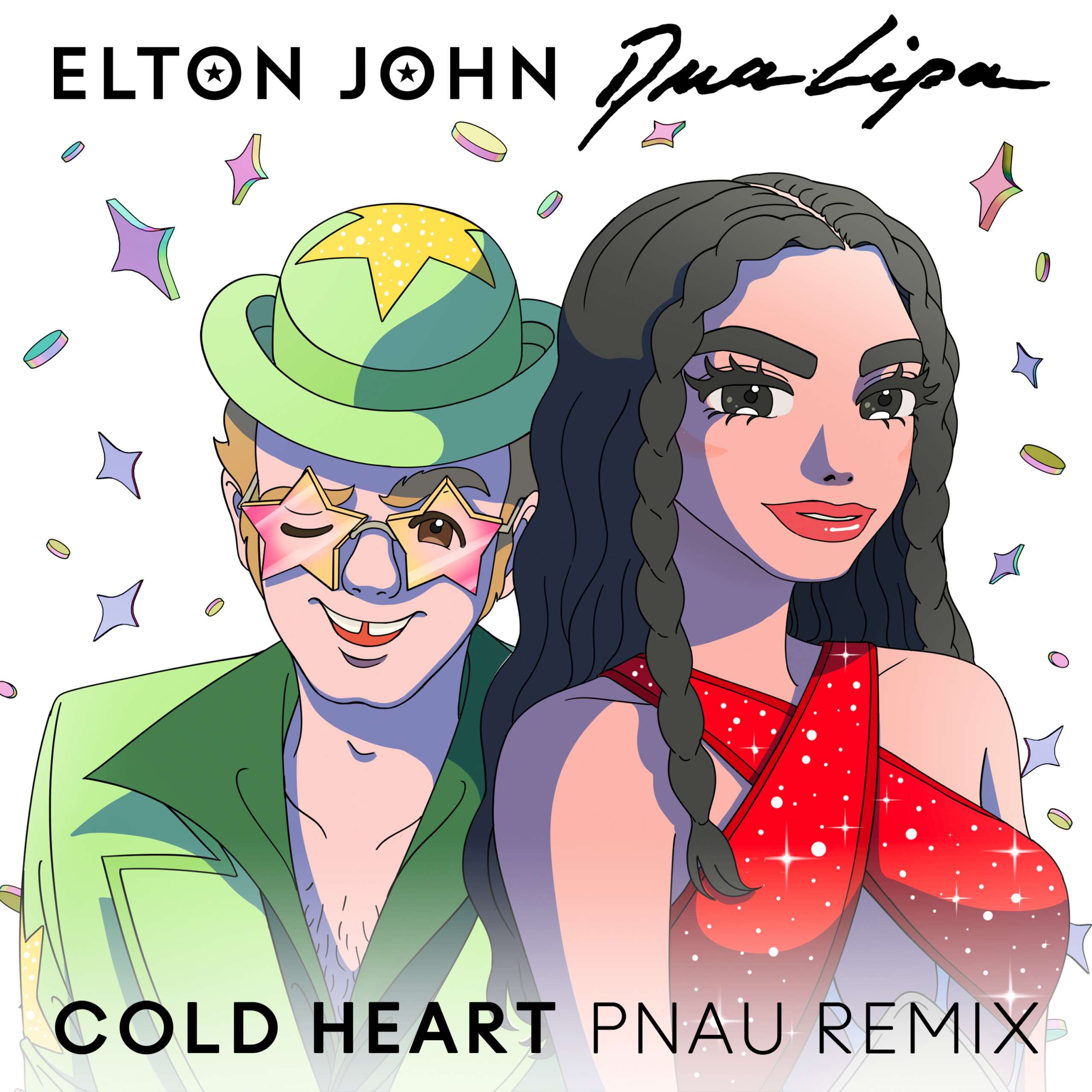 Elton John, Dua Lipa, PNAU - Cold Heart - PNAU Remix